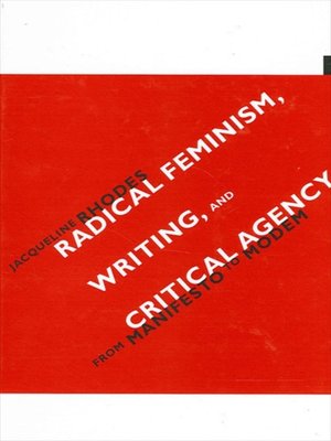 cover image of Radical Feminism, Writing, and Critical Agency